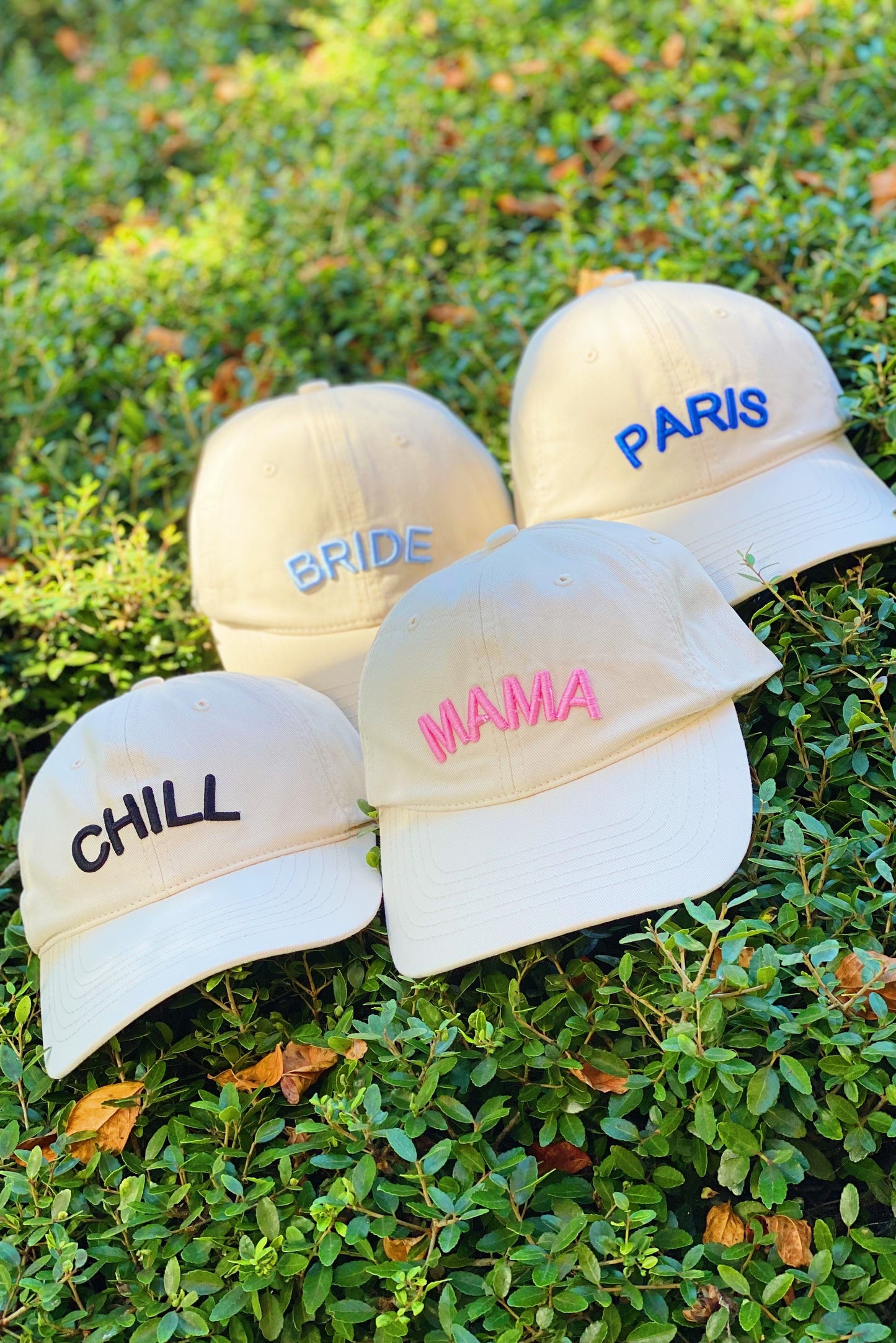 Favorite Word Cotton Ball Cap