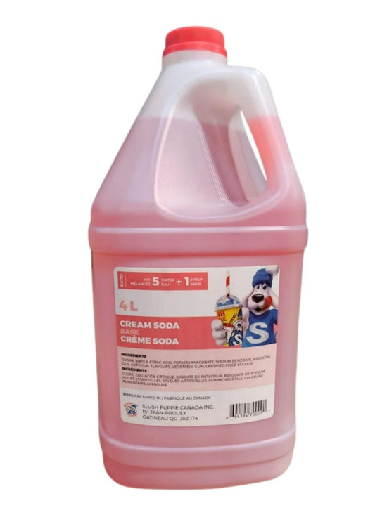 saveur de barbotine( crème soda )