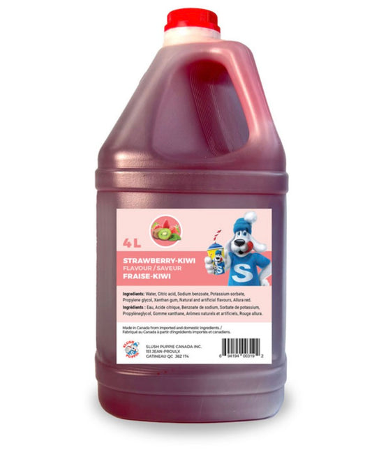 saveur de barbotine( fraise kiwi)