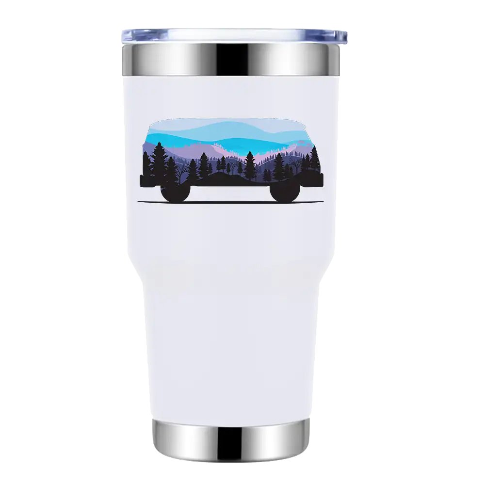 Camper 30oz Insulated Vacuum Sealed Tumbler