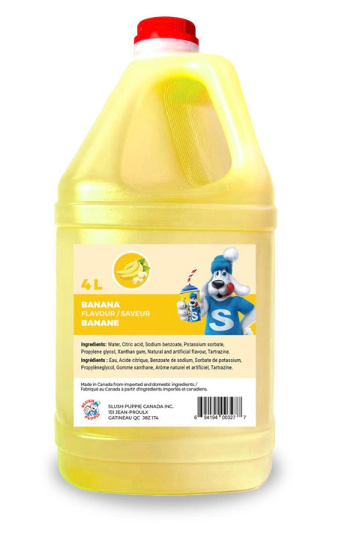 saveur de barbotine (banane)